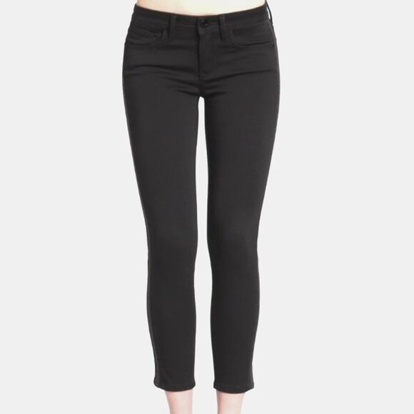 Mavi Gold Denim - MAVI Gold 'Adriana Ankle' Mid-Rise Super Skinny Black Jeans - 28